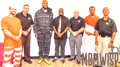 Inmates Celebrate Graduation from Parenting Program